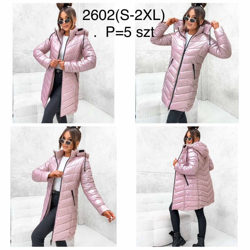 Kurtki damskie cienki Roz S-2XL, 1 Kolor Paczka 5 szt